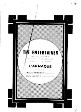 télécharger la partition d'accordéon The Entertainer (L'arnaque) au format PDF