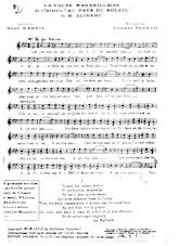télécharger la partition d'accordéon La valse Marseillaise (De l'opérette : Au pays du soleil) au format PDF