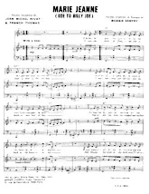 télécharger la partition d'accordéon Marie Jeanne (Ode to Billy Joe) au format PDF