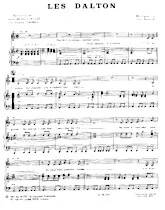 download the accordion score Les Dalton in PDF format