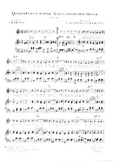 descargar la partitura para acordeón Quand on s'aime bien tous les deux (Valse Chantée) en formato PDF