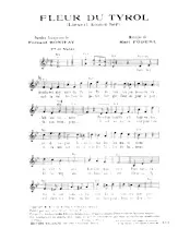 scarica la spartito per fisarmonica Fleur du tyrol (Lieserl komm her) in formato PDF