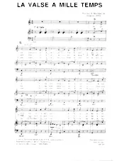 descargar la partitura para acordeón La valse à mille temps en formato PDF