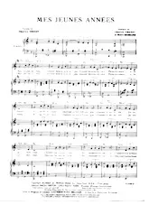 download the accordion score Mes jeunes années in PDF format