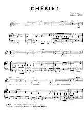 scarica la spartito per fisarmonica Chérie (Chant : Eddy Wally) in formato PDF