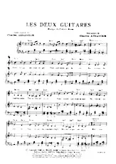 download the accordion score Les deux guitares in PDF format