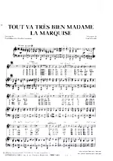 download the accordion score Tout va très bien Madame la Marquise in PDF format