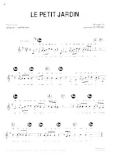 download the accordion score Le petit jardin in PDF format