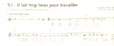 download the accordion score Il fait trop beau pour travailler (Fox Rapide) in PDF format