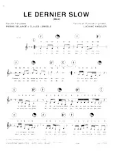 download the accordion score Le dernier slow (Blu) in PDF format