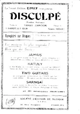 scarica la spartito per fisarmonica Disculpé (Pardon Madame) (Tango) in formato PDF