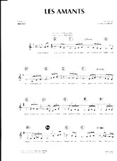 download the accordion score Les amants in PDF format