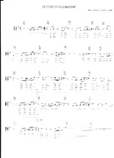 descargar la partitura para acordeón Le cœur grenadine en formato PDF