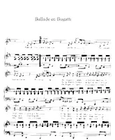 télécharger la partition d'accordéon Balade en Bugatti au format PDF