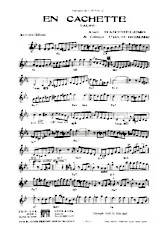 descargar la partitura para acordeón En cachette (Valse) en formato PDF