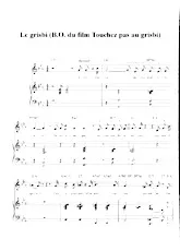 descargar la partitura para acordeón Le Grisbi (Touchez pas au Grisbi) en formato PDF