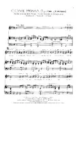 télécharger la partition d'accordéon Come Prima (Tu me donnes) (Chant : Dalida) au format PDF