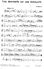 download the accordion score Une demoiselle sur une balancoire in PDF format
