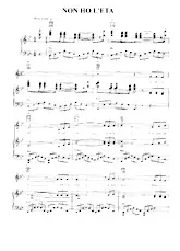 download the accordion score Non Ho L'Eta (Je suis à toi) (Per Amarti) (Piano) in PDF format