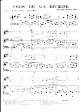 download the accordion score Près de ma rivière in PDF format