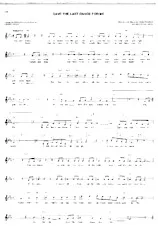 descargar la partitura para acordeón Save the last dance for me en formato PDF