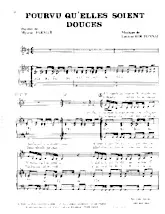 download the accordion score Pourvu qu'elles soient douces in PDF format