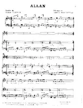 download the accordion score Allan in PDF format