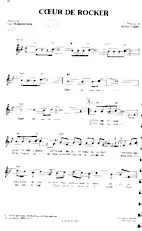 descargar la partitura para acordeón Cœur de rocker en formato PDF