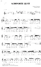 download the accordion score N'importe quoi in PDF format