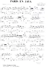 download the accordion score Paris en java in PDF format