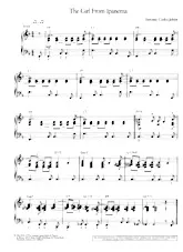 download the accordion score The girl from Ipanema in PDF format
