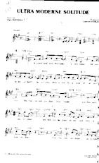 download the accordion score Ultra moderne solitude in PDF format