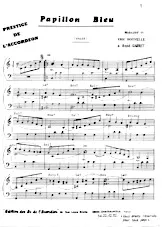 download the accordion score Papillon bleu (Valse) in PDF format