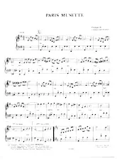 descargar la partitura para acordeón Paris Musette (Valse) en formato PDF