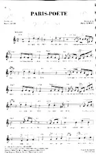 scarica la spartito per fisarmonica Paris Poète (Boléro Chanté) in formato PDF