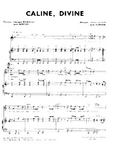 download the accordion score Caline divine in PDF format
