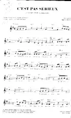 descargar la partitura para acordeón C'est pas sérieux (Theme for a dream) en formato PDF