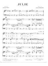 download the accordion score Julie in PDF format