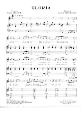 download the accordion score Gloria in PDF format