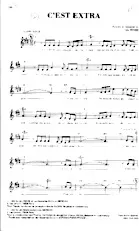 download the accordion score C'est extra in PDF format