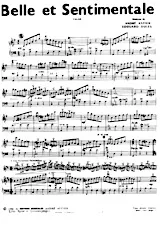 descargar la partitura para acordeón Belle et sentimentale (Valse) en formato PDF