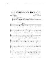 télécharger la partition d'accordéon Le poisson rouge (Chant : Bourvil) (Valse) au format PDF