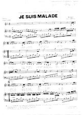 download the accordion score Je suis malade in PDF format