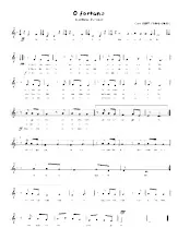 descargar la partitura para acordeón O fortuna (Carmina Burana) en formato PDF