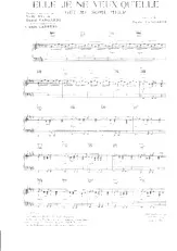 descargar la partitura para acordeón Elle Je ne veux qu'elle (Get me some help) en formato PDF