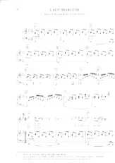 scarica la spartito per fisarmonica Lady Marlène in formato PDF