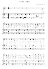 scarica la spartito per fisarmonica A la Saint Médard (Relevé) in formato PDF