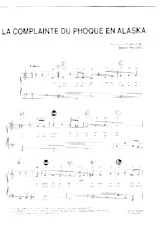 télécharger la partition d'accordéon La complainte du phoque en Alaska (Ballade) au format PDF