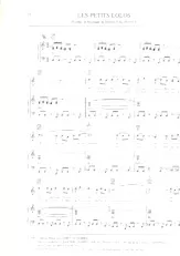 download the accordion score Les petits lolos in PDF format
