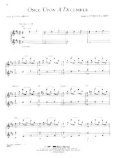 descargar la partitura para acordeón Once Upon A December en formato PDF
